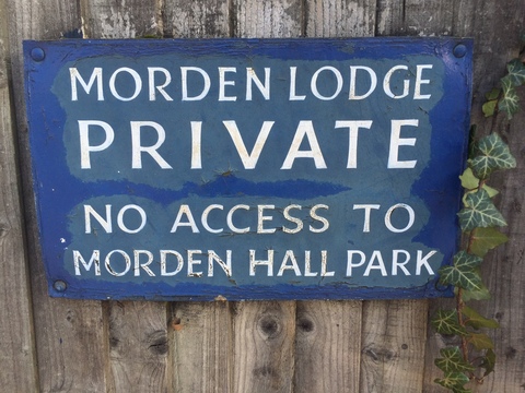 Former Site of Morden Lodge