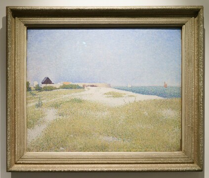 Жорж-Пьер Сёра. Форт-Сансон, Гранкан. 1885