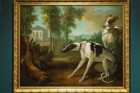 Жан-Батист Удри. «Охотничьи собаки рядом с убитыми зайцами»