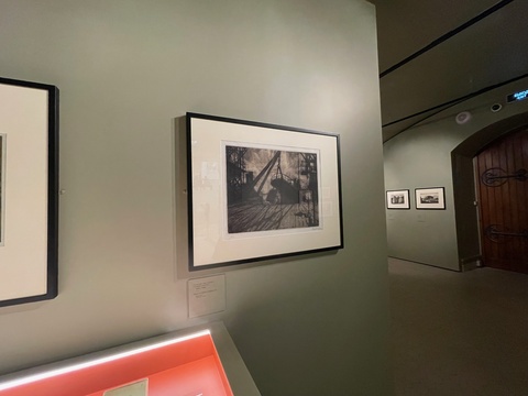 Г.Н. Гаман-Гамон. Гавань на Темзе в Лондоне. 1908