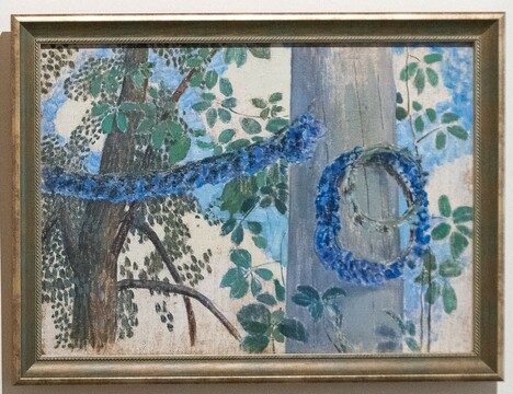 Виктор Борисов-Мусатов. Венки васильков 1905. Этюд для неосуществленной картины