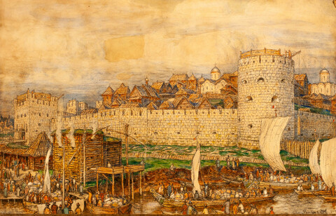 Первая белокаменная крепость Северо-Восточной Руси