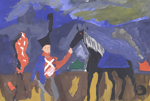 Но тих был наш бивак открытый…