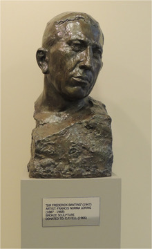 Bust of Dr. Frederick Banting, 1947