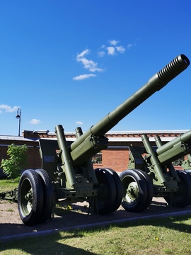 152-мм гаубица-пушка обр. 1937 г. (МЛ-20) № 7214