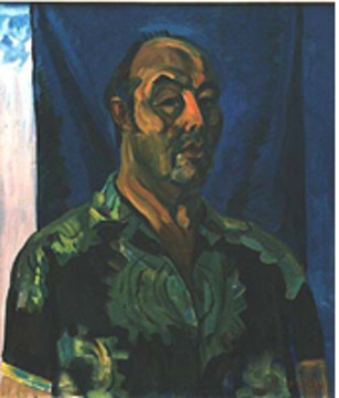 Сахи Романов. Автопортрет 1973