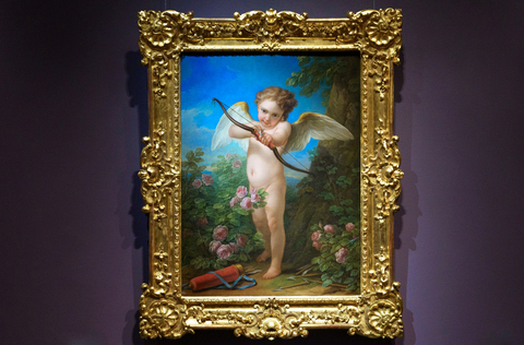 Карл Ван Лоо. «Амур, стреляющий из лука (Амур угрожающий)»