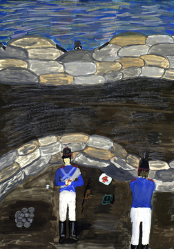 Построили редут…