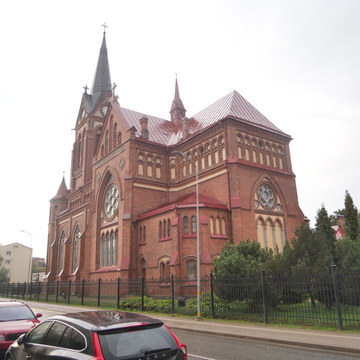 The Cathedral of the Immaculate Virgin Mary in Jelgava or the Roman Catholic Cathedral