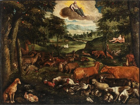 Ламберт Сустрис. Эдем. 1570-е