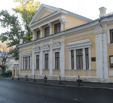 ГОСЛИТМУЗЕЙ. Дом И.С. Остроухова в Трубниках