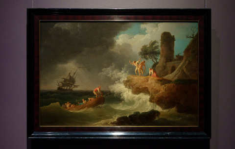 Клод Жозеф Верне. «Буря у скалистого берега (Буря)»