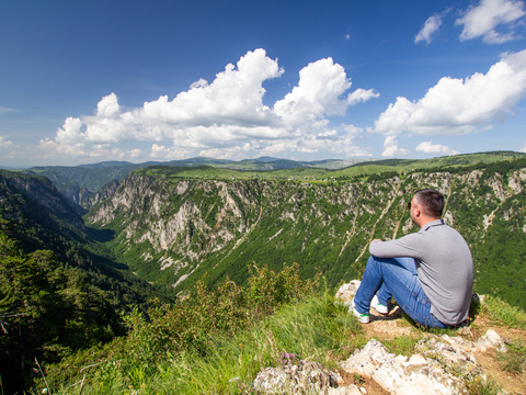 Aussicht Sušica-Schlucht