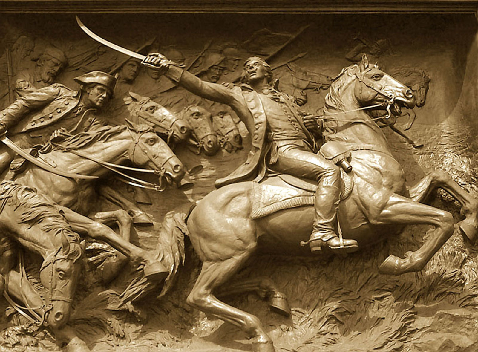 Pulaski Monument, Eastern Ave. and Linwood Ave., South Patterson Park.
