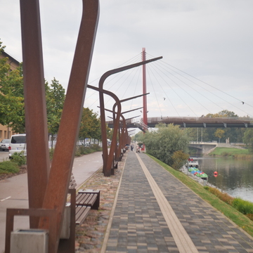 Jānis Čakste Boulevard and Mītava Bridge