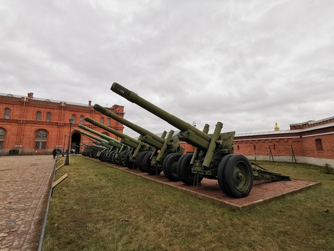 Мемориальные орудия Великой Отечественной войны в коллекции Музея Артиллерии