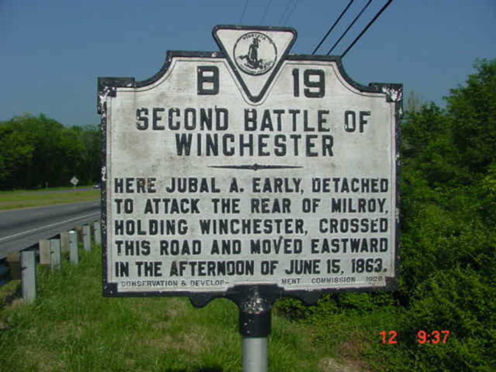 B-19 Second Battle of Winchester