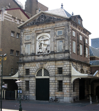 Limes Leiden splitsing Oude en Nieuwe Rijn