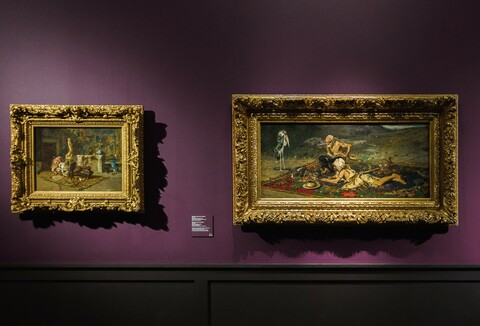 Мариано Фортуни-и-Марсал. Любитель гравюр. 1867. Заклинатели змей. 1870