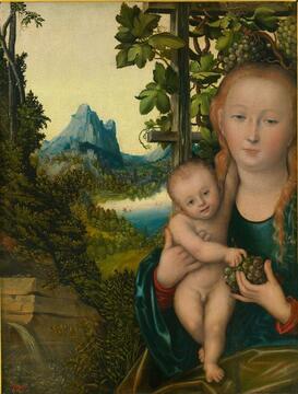 Lucas Cranach the Elder. Virgin and Child