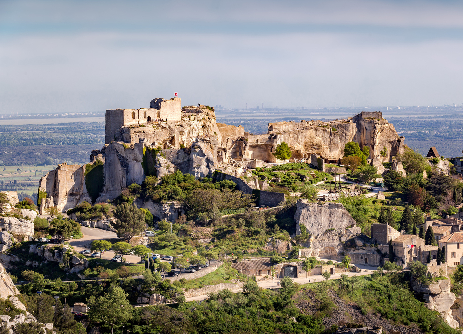 Le château des Baux-de-Provence