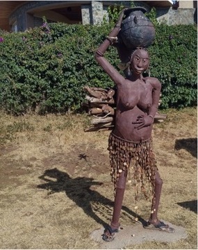 Strength of a Woman - Art installation