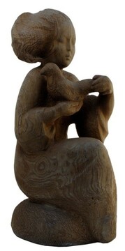 Казыбек Дулатов. Степная мелодия.  2002. Дерево.