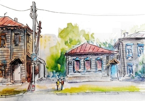 Федерации, 46. Старые дома