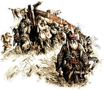 Как люди в прежние времена на дальние расстояния ездили