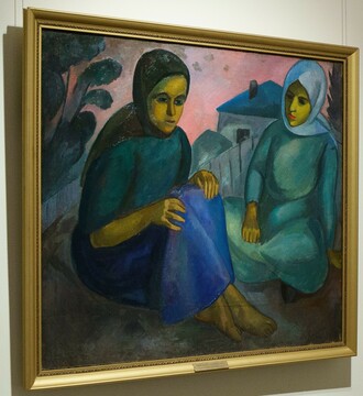 Роберт Фальк. Девушки-поденщицы. 1912