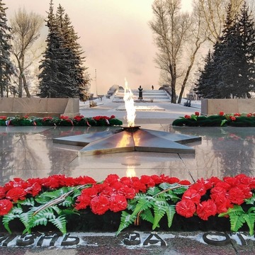 Вечный огонь (мемориальный комплекс «Иркутяне в годы Великой Отечественной войны 1941-1945 гг.»)