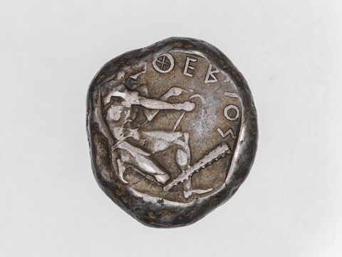 Беотия. Фивы. Статер. Серебро. Ок. 446–426 до н.э.