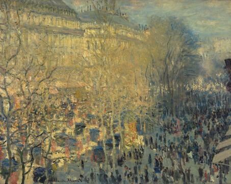 Клод Моне. «Бульвар Капуцинок в Париже»