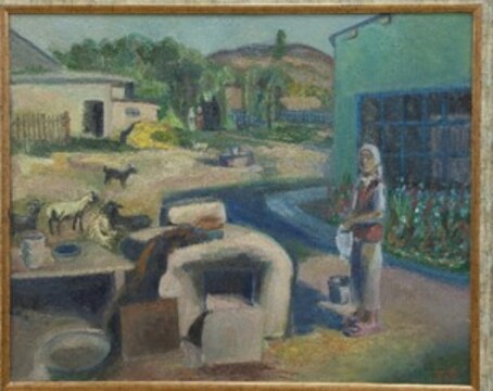 Зейнекуль Тусипова. Полдень. 2007. Холст, масло