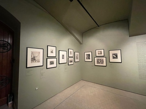 Офорты и литографии Артура Бриско, Оровиды Писсарро, леди Эннсли, Джералда Лесли Брокхёрста