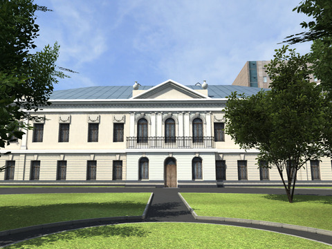 Усадьба Вяземских — Долгоруковых. Малый Знаменский переулок, 3/5, стр.1