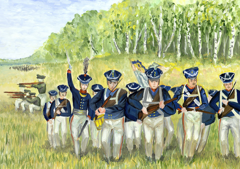 И вот нашли большое поле, есть разгулятья где на воле…