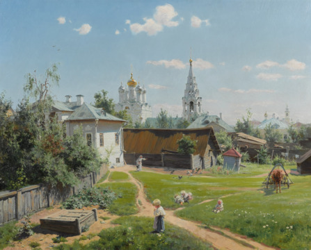Московский дворик. 1878