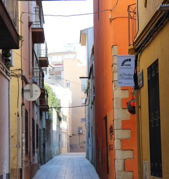 5. Corredor de Sant Cristòfol y calle de Barcelona