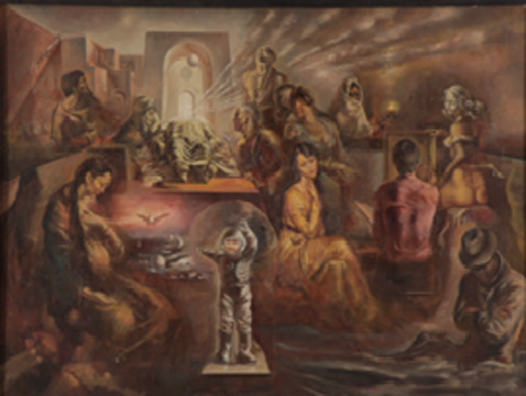Бексеит Тюлькиев.   Сон художника. 1983