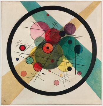 Circles in a Circle, 1923