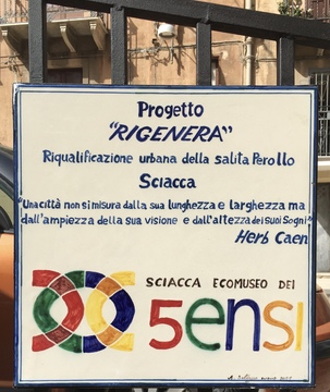 Progetto Rigenera - Via Perollo e il caso di Sciacca
