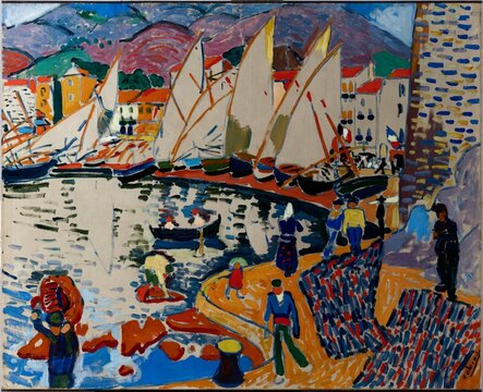 Андре Дерен. Просушка парусов