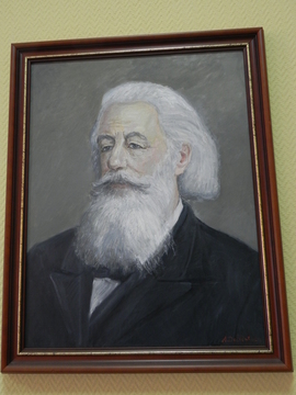 Портрет А.Н.Бекетова на кафедре ботаники СПбГУ