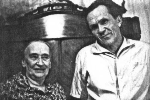 В.Шаламов и Н.Мандельштам