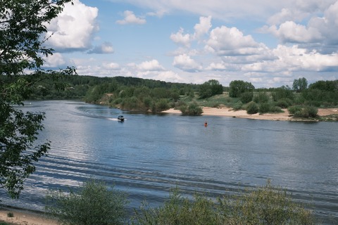 На берегах Тарусы. Василий Поленов