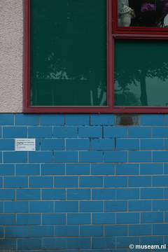 Compositie II in Roze, Blauw, Groen en Rood