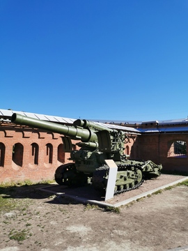 203-мм гаубица обр. 1931 г. (Б-4) № 242