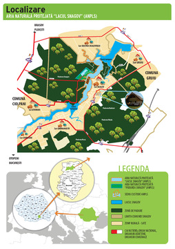 Snagov lac - Patrimoniul Natural ANPLS și Zona Snagov + Regulament