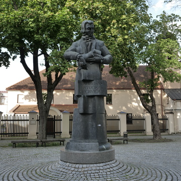 Monument and Square of Laurynas Gucevičius